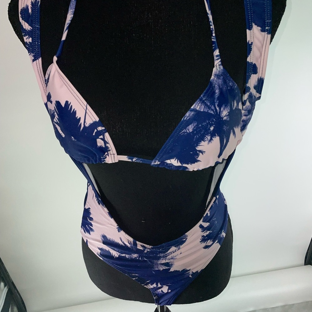 High cut thong moonkini trikini - Picture 2 of 6